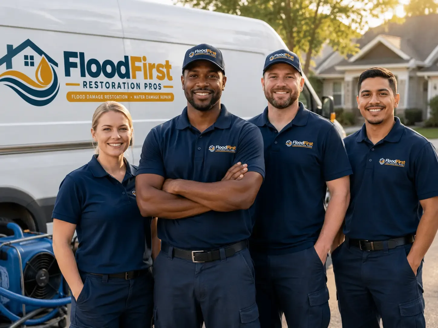Flood Damage Restoration company in Comins, MI